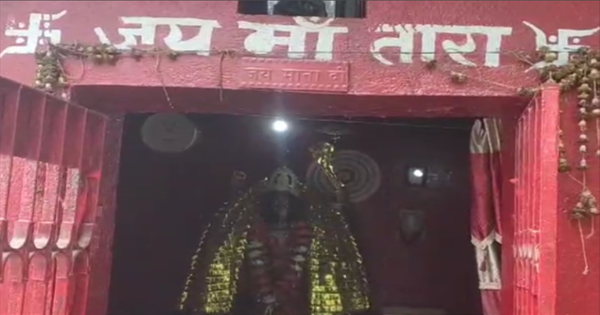 काली मंदिर में चोरी