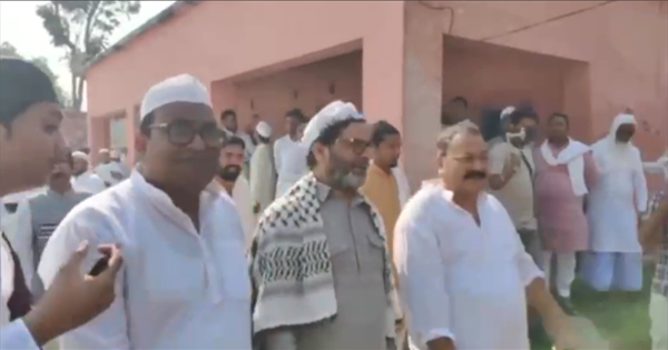 जनसुराज पार्टी के संस्थापक प्रशांत किशोर ने किशनगंज में दी ईद की बधाई