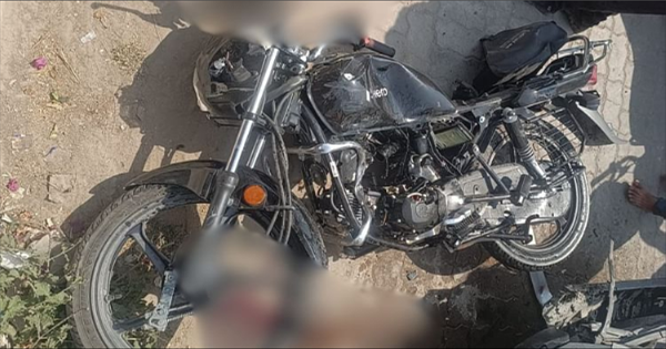 स्कॉर्पियो ने बाइक को मारी जोरदार टक्कर, एक युवक की मौत