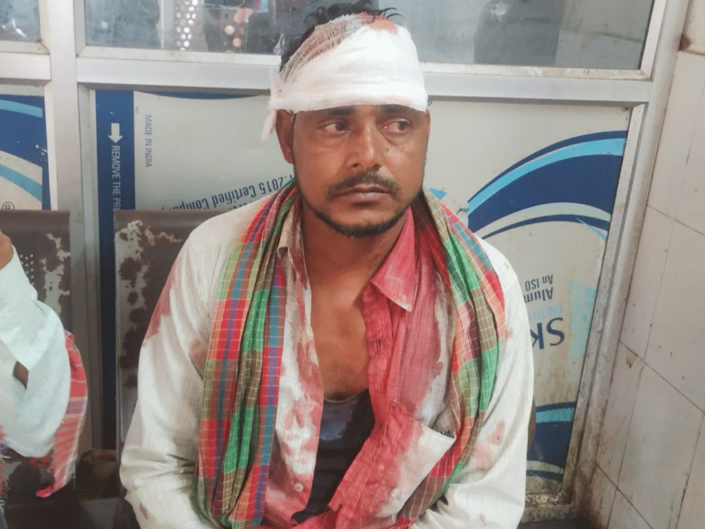 पूर्णिया में दिनदहाड़े लूटपाट, विरोध करने पर मारी गोली