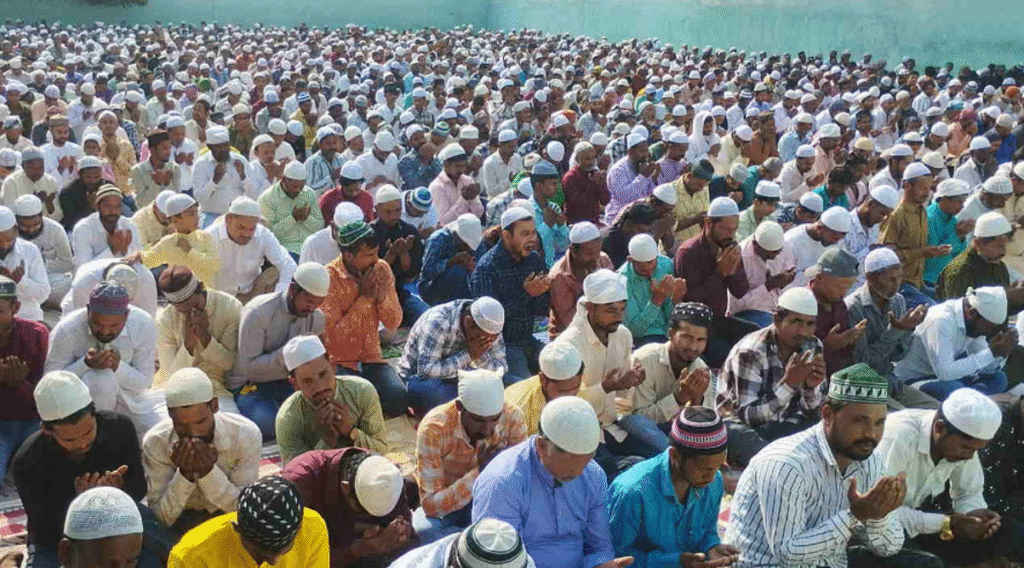 बकरीद की नमाज के साथ अररिया में दिखा सौहार्द