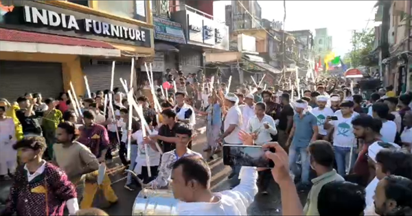 किशनगंज में मोहर्रम पर निकला भव्य ताजिया जुलूस