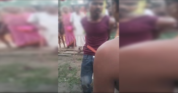 अररिया में तालिबानी-style सजा: वीडियो वायरल, 5 गिरफ्तार