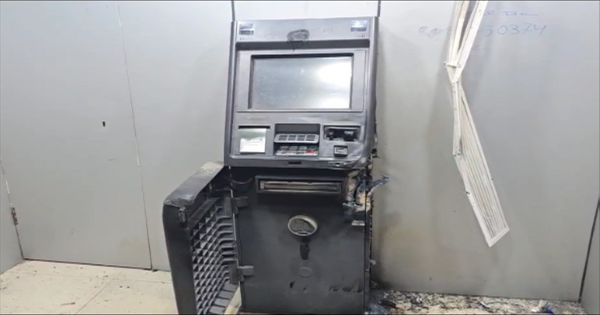एसपी ऑफिस से महज 300 मीटर दूर SBI ATM काटने की कोशिश