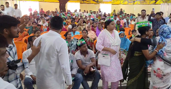 किशनगंज में "फिर से नीतीश" कार्यक्रम का भव्य आयोजन