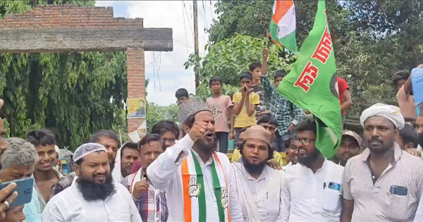 पूर्णिया: वोटर लिस्ट विवाद को लेकर अमौर में चक्का जाम