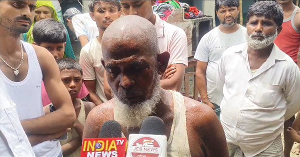 पूर्णिया के अमौर प्रखंड में भीषण अग्निकांड: चार घर जलकर राख