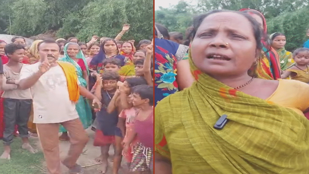 अररिया के ग्रामीण 10 सालों से सड़क की मांग कर रहे