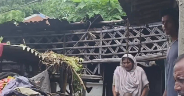पूर्णिया के अमौर प्रखंड में भीषण अग्निकांड: चार घर जलकर राख