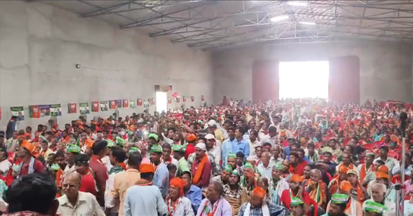 अमौर में NDA कार्यकर्ता सम्मेलन में दिखी ताक़त