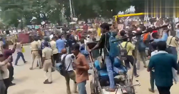 पटना में STET को लेकर प्रदर्शन उग्र: अभ्यर्थियों पर दो बार लाठीचार्ज