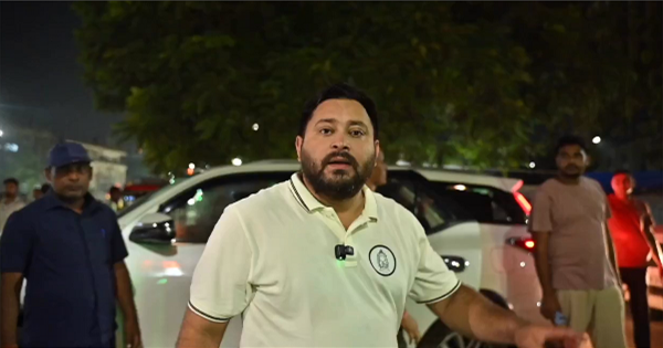 तेजस्वी यादव का आधी रात पूर्णिया GMCH का औचक निरीक्षण