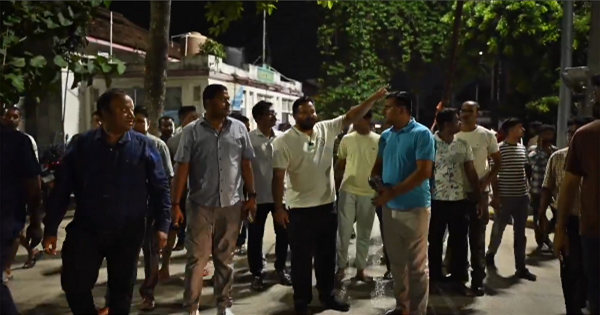 तेजस्वी यादव का आधी रात पूर्णिया GMCH का औचक निरीक्षण