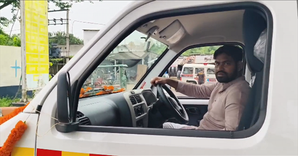 तुलसिया में निःशुल्क एम्बुलेंस सेवा का हुआ शुभारंभ