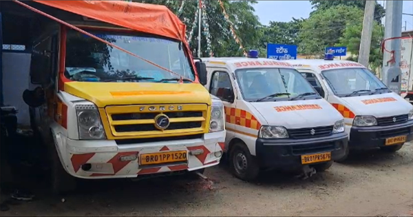 किशनगंज सदर अस्पताल में एम्बुलेंस सेवा ठप