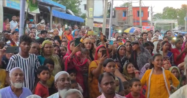 कोचाधामन में मास्टर मुजाहिद आलम की अगुवाई में विशाल जनसभा