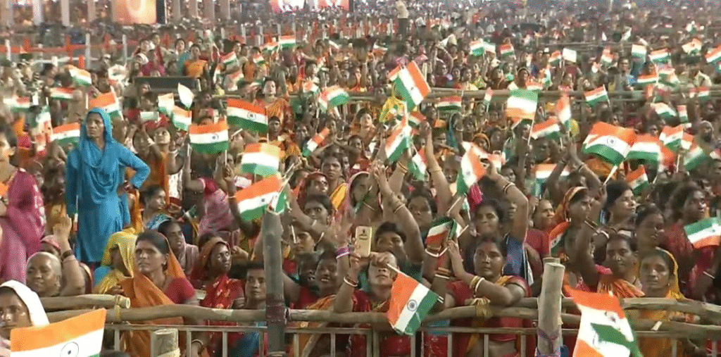 PM मोदी की रैली: "RJD-कांग्रेस से राज्य की पहचान को खतरा