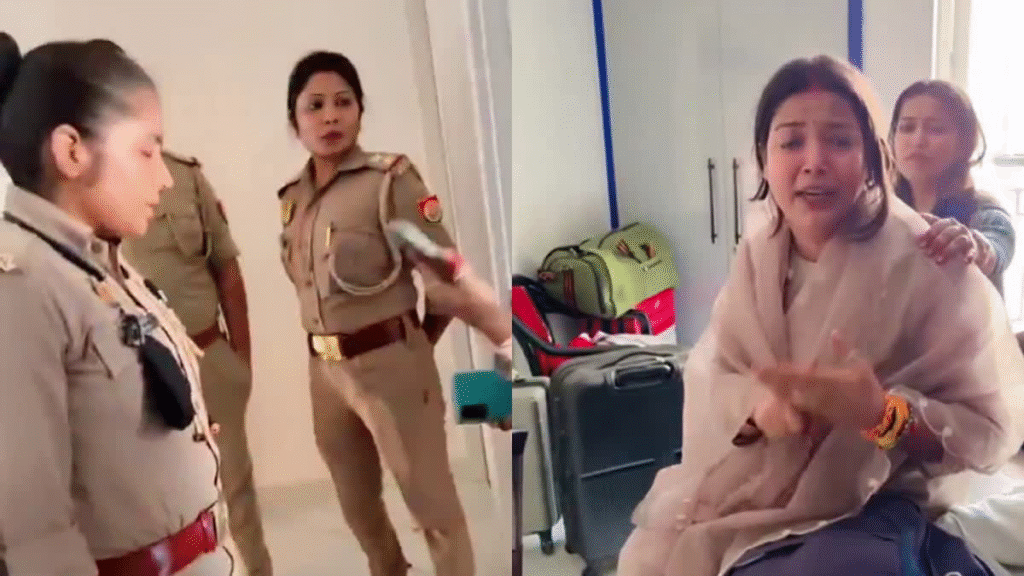 पवन सिंह और ज्योति सिंह के बीच लखनऊ में हाईवोल्टेज ड्रामा