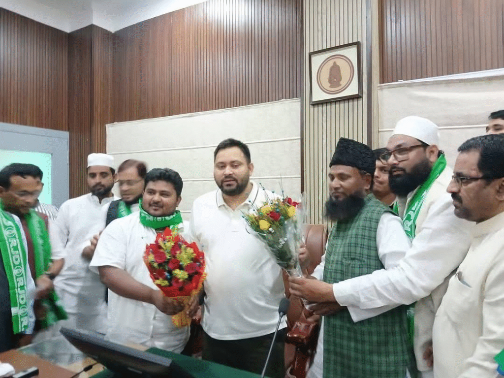 किशनगंज में AIMIM के बड़े नेता राजद में शामिल