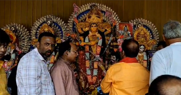 दुर्गा पूजा के अवसर पर किशनगंज पहुंचे BJP अध्यक्ष डॉ. दिलीप जायसवाल