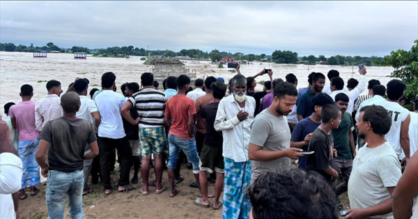 नेपाल में भारी बारिश से सीमांचल में बाढ़ का कहर