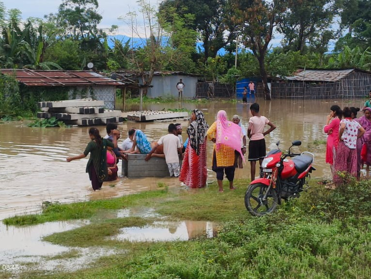 नेपाल में भारी बारिश से सीमांचल में बाढ़ का कहर