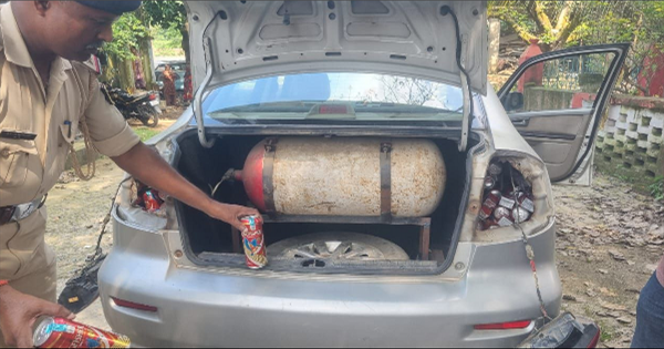 बहादुरगंज में पुलिस ने अवैध शराब की बड़ी खेप बरामद की