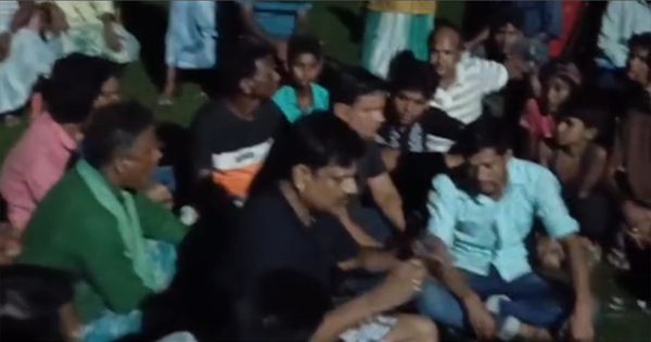 स्थानीयों का आरोप: निजी रंजिश निकाली गई