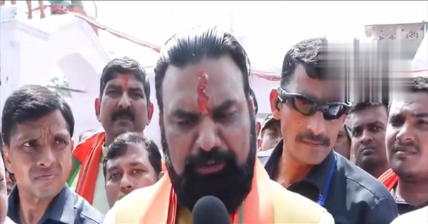 सम्राट चौधरी ने नामांकन से पहले किया मंदिर में पूजा-अर्चना