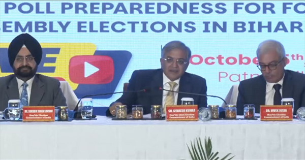 मुख्य चुनाव आयुक्त का बड़ा ऐलान: बिहार में SIR पूरी तरह सफल