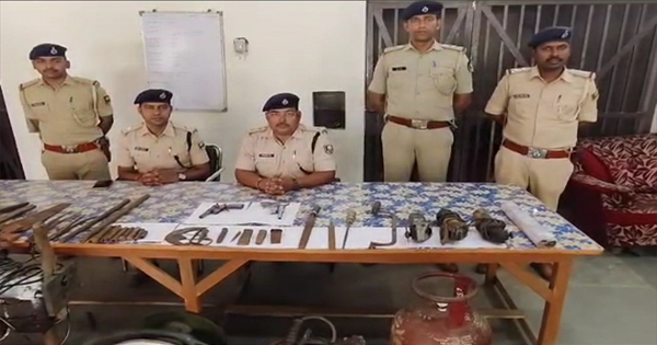 कटिहार में मिनी गन फैक्ट्री का भंडाफोड़