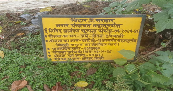 31 लाख खर्च, फिर भी शिवपुरी तालाब बदहाल