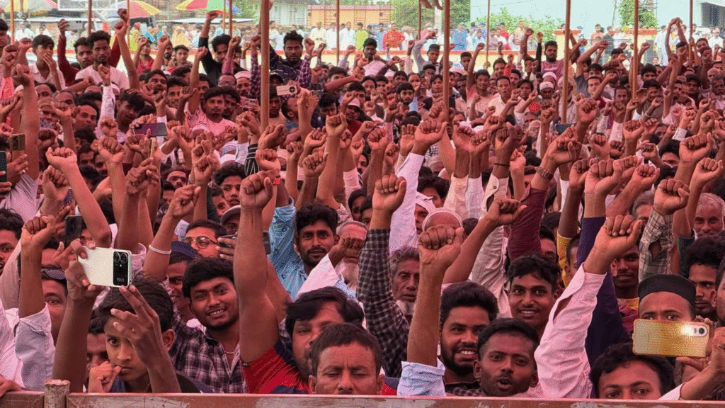 किशनगंज रैली में ओवैसी का तीखा वार