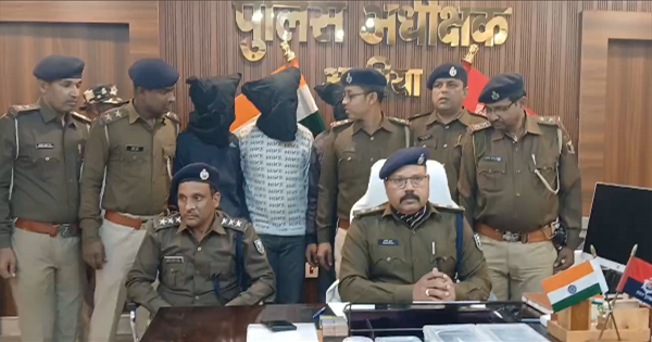 फारबिसगंज लूटकांड का पुलिस ने किया सफल उद्भेदन