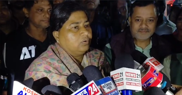 पूर्णिया पहुंची मंत्री लेसी सिंह का भव्य स्वागत