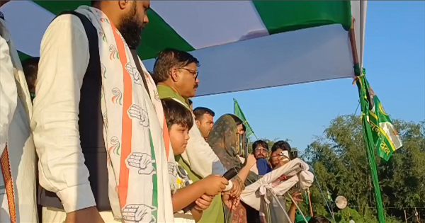 इकरा हसन ने किशनगंज में जनसभा की