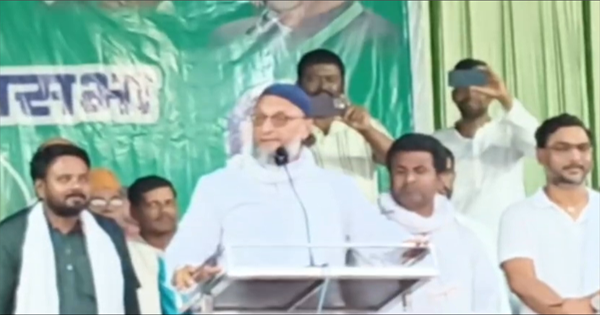 सीमांचल में ओवैसी का सियासी वार