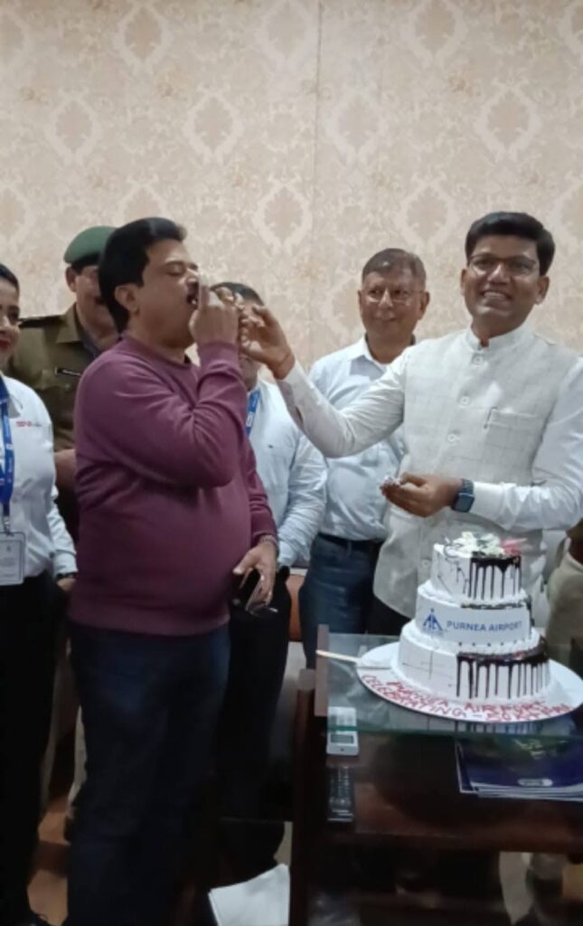 पूर्णिया एयरपोर्ट, ढाई महीने में 50 हजार यात्रियों ने किया सफर