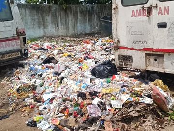 किशनगंज सदर अस्पताल में स्वच्छता व्यवस्था ध्वस्त