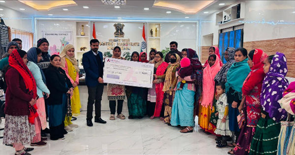 नारी शक्ति योजना के तहत 22 महिलाओं को मिली आर्थिक सहायता