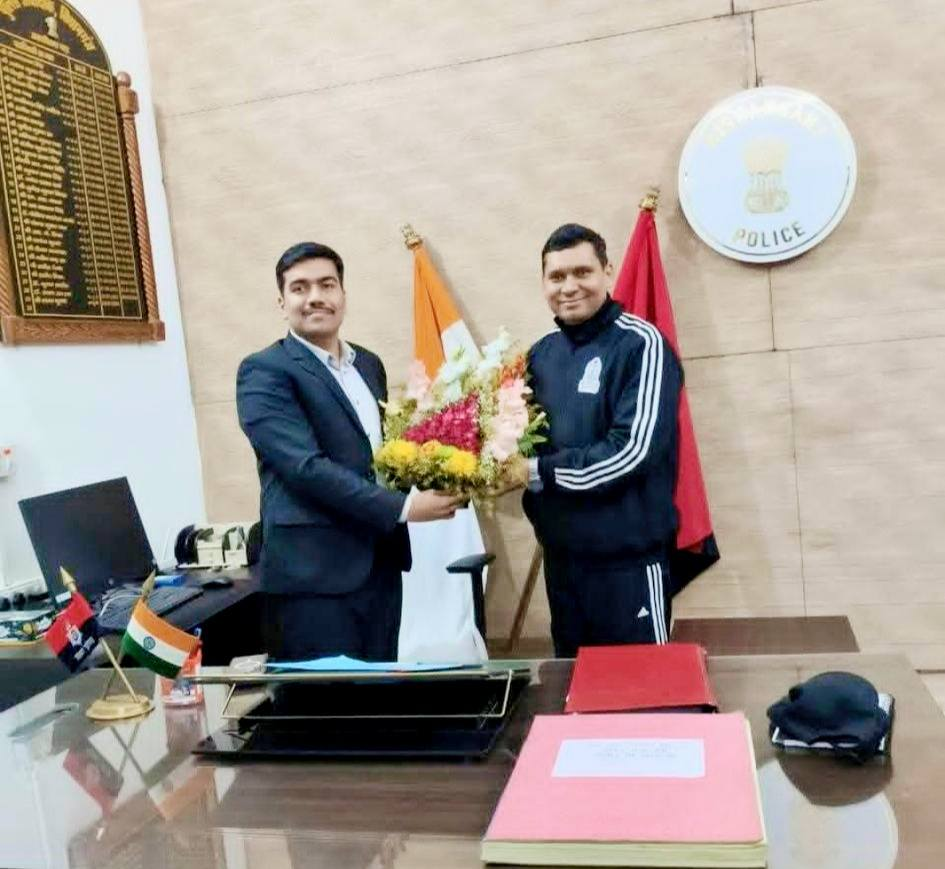 आईपीएस संतोष कुमार ने संभाला पदभार