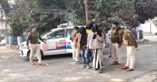 किशनगंज में 24 घंटे में लूट का खुलासा, 3 आरोपी गिरफ्तार