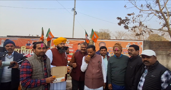 नितिन नबीन के BJP राष्ट्रीय अध्यक्ष बनने पर किशनगंज में जश्न