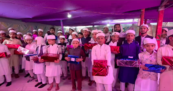 मदरसा कासिमुल उलूम, पानी बाग में प्रतिभा सम्मान समारोह सम्पन्न