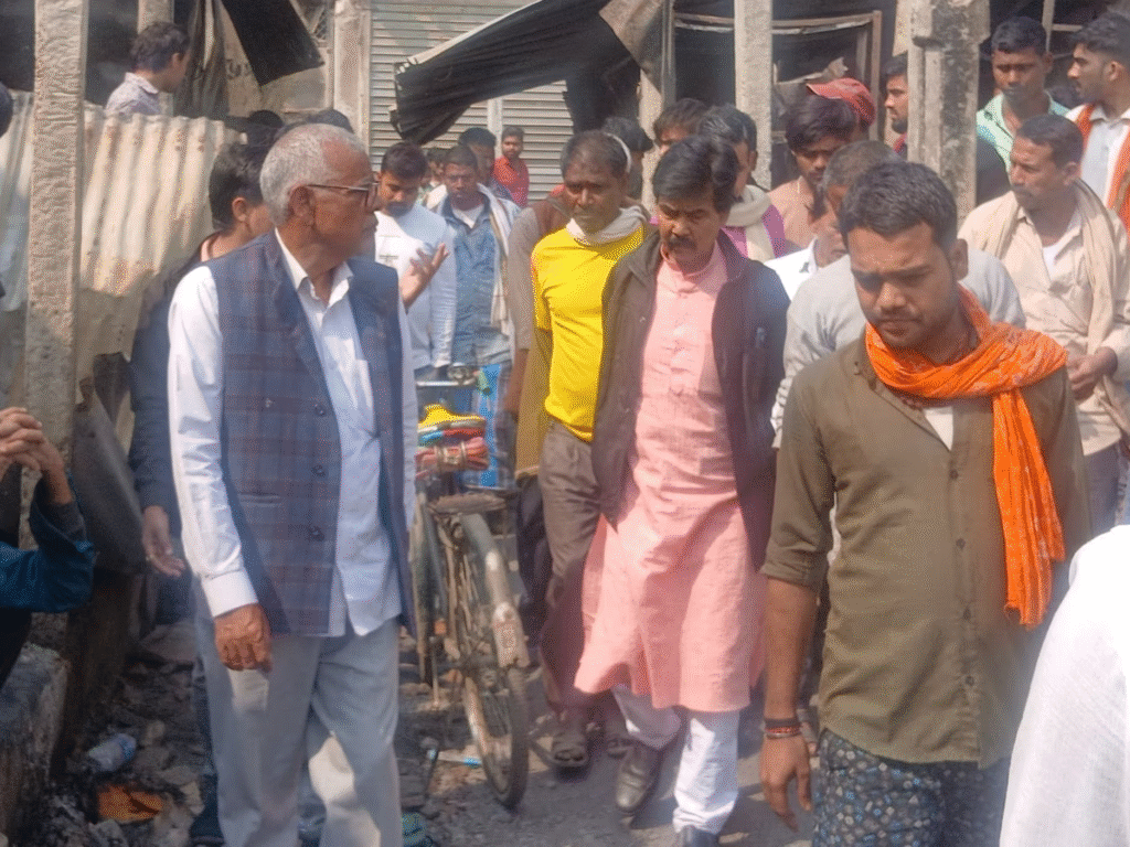 महबूब आलम ने पीड़ितों से मिलकर राहत व ऋण माफी की उठाई मांग