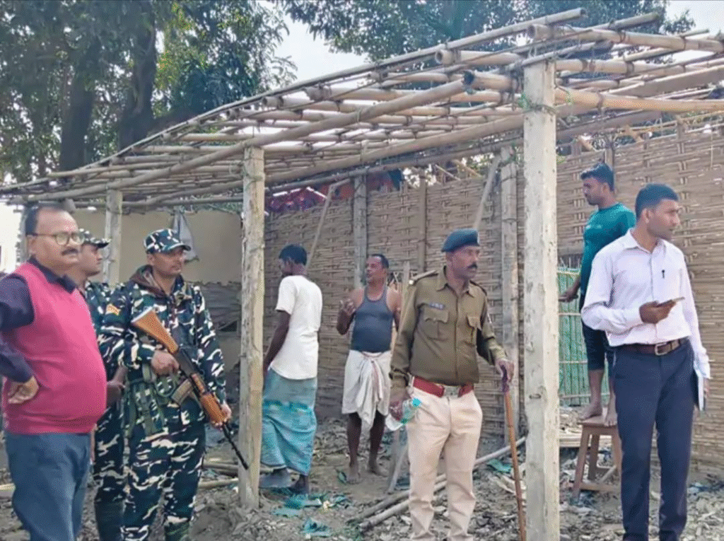 सीमांचल बॉर्डर पर अतिक्रमण के खिलाफ सख्त कार्रवाई