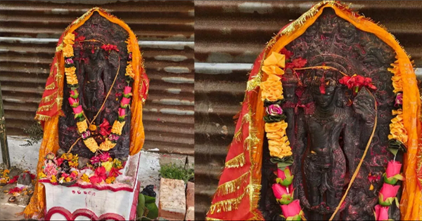 किशनगंज में खेत से मिली प्राचीन विष्णु प्रतिमा, ग्रामीणों में उत्सुकता और श्रद्धा का माहौल