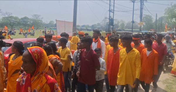 रामनवमी पर किशनगंज में आस्था का सैलाब