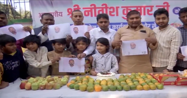  75वें जन्मदिन पर नीतीश कुमार का राज्यभर में जश्न