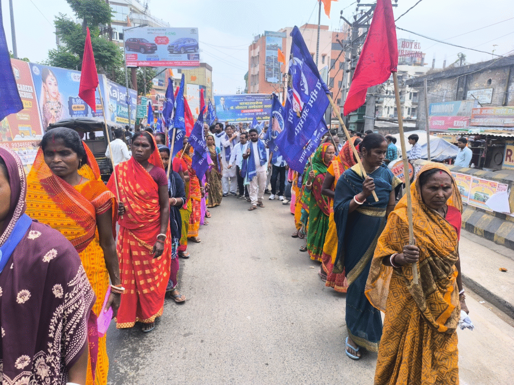 कटिहार में अंबेडकर जयंती पर भव्य शोभायात्रा